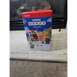 OSMO GENIUS WORDS STARTER KIT w/ BASE LEARNING GAME LETTERS PHONICS SPELL 6-10